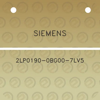 siemens-2lp0190-0bg00-7lv5