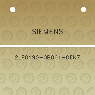 siemens-2lp0190-0bg01-0ek7