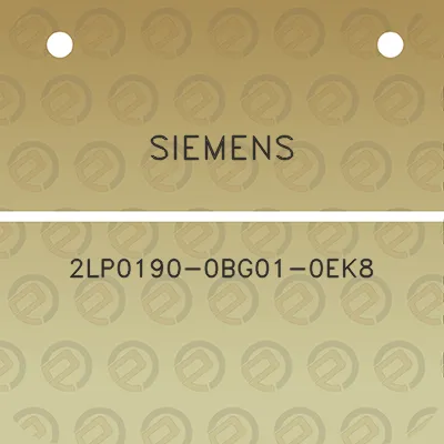 siemens-2lp0190-0bg01-0ek8