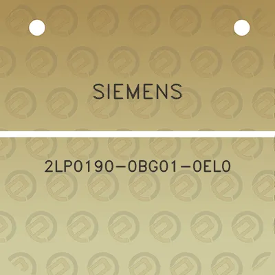 siemens-2lp0190-0bg01-0el0