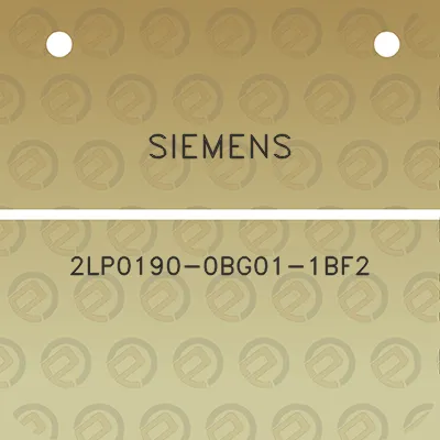 siemens-2lp0190-0bg01-1bf2