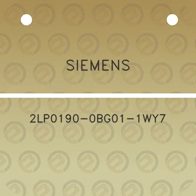 siemens-2lp0190-0bg01-1wy7