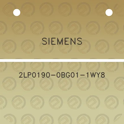 siemens-2lp0190-0bg01-1wy8