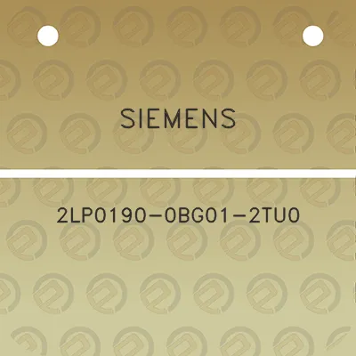 siemens-2lp0190-0bg01-2tu0