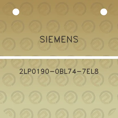 siemens-2lp0190-0bl74-7el8