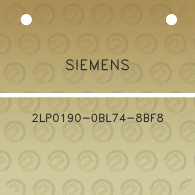 siemens-2lp0190-0bl74-8bf8