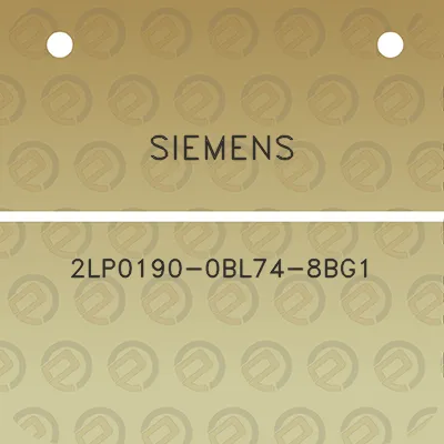 siemens-2lp0190-0bl74-8bg1