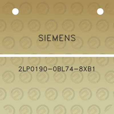 siemens-2lp0190-0bl74-8xb1