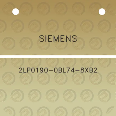 siemens-2lp0190-0bl74-8xb2