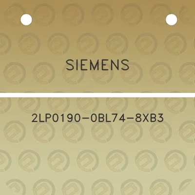 siemens-2lp0190-0bl74-8xb3