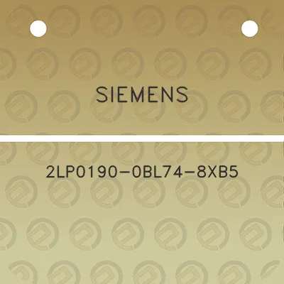 siemens-2lp0190-0bl74-8xb5