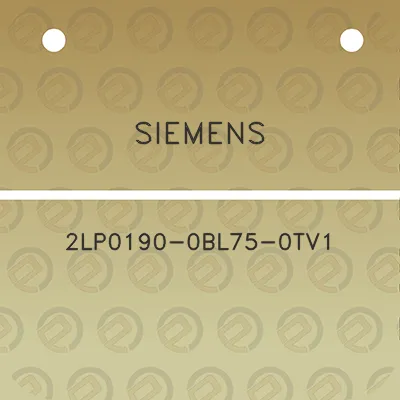 siemens-2lp0190-0bl75-0tv1