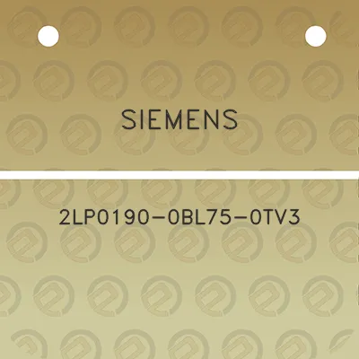 siemens-2lp0190-0bl75-0tv3