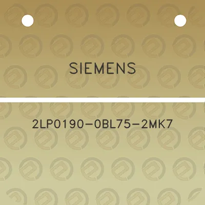 siemens-2lp0190-0bl75-2mk7