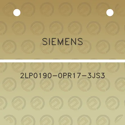 siemens-2lp0190-0pr17-3js3