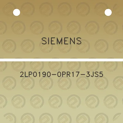 siemens-2lp0190-0pr17-3js5