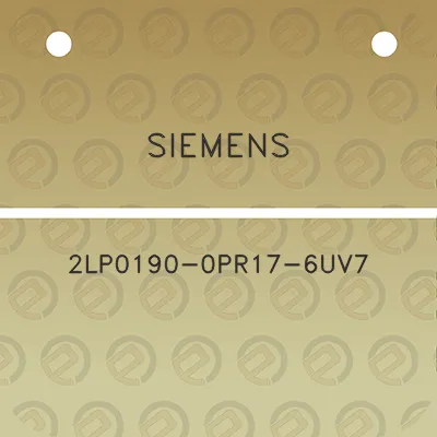 siemens-2lp0190-0pr17-6uv7