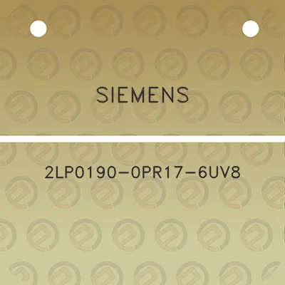 siemens-2lp0190-0pr17-6uv8