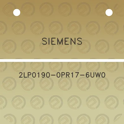 siemens-2lp0190-0pr17-6uw0