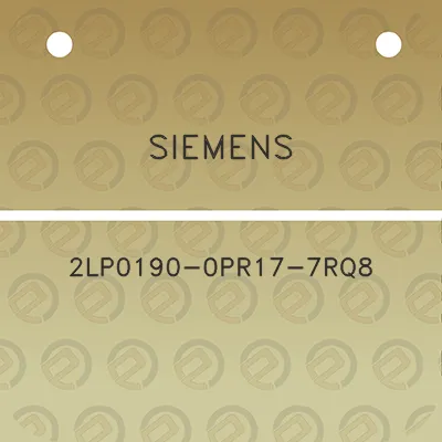 siemens-2lp0190-0pr17-7rq8