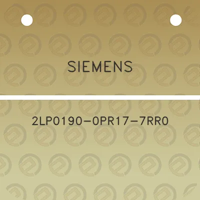 siemens-2lp0190-0pr17-7rr0