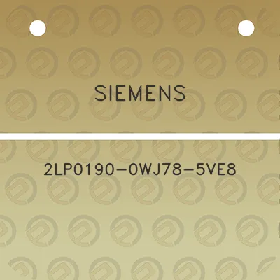 siemens-2lp0190-0wj78-5ve8