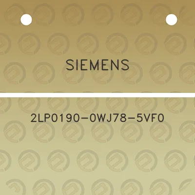 siemens-2lp0190-0wj78-5vf0