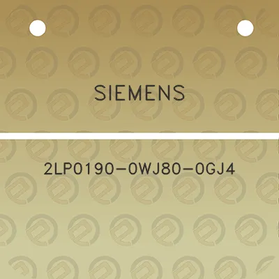 siemens-2lp0190-0wj80-0gj4