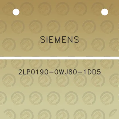 siemens-2lp0190-0wj80-1dd5