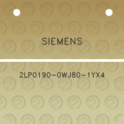 siemens-2lp0190-0wj80-1yx4