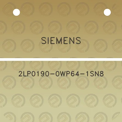 siemens-2lp0190-0wp64-1sn8