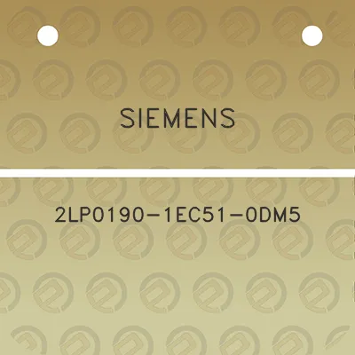 siemens-2lp0190-1ec51-0dm5