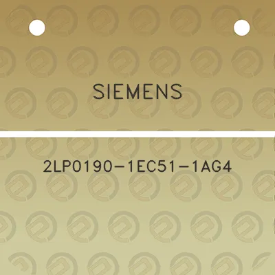 siemens-2lp0190-1ec51-1ag4