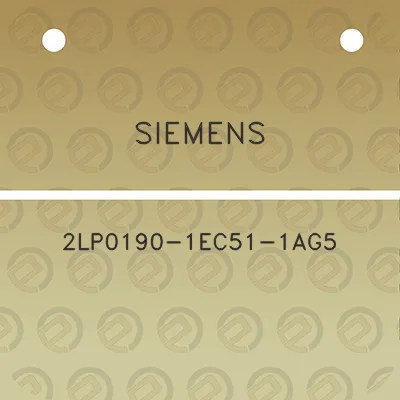 siemens-2lp0190-1ec51-1ag5