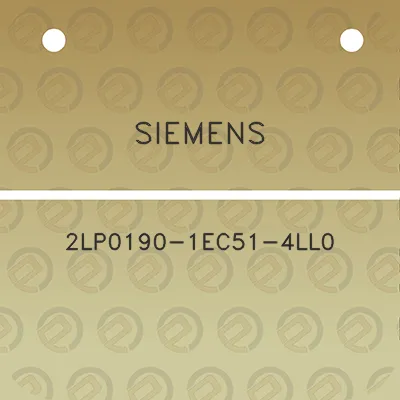 siemens-2lp0190-1ec51-4ll0