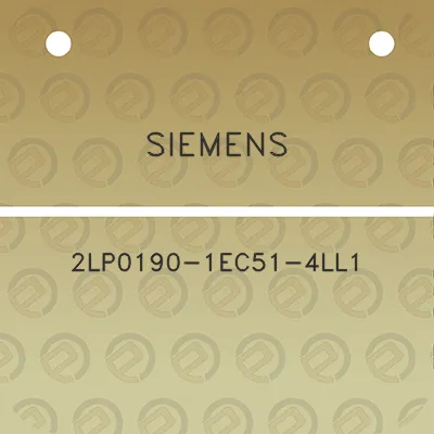 siemens-2lp0190-1ec51-4ll1