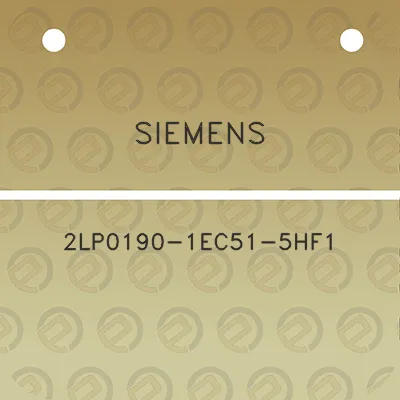 siemens-2lp0190-1ec51-5hf1