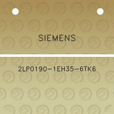 siemens-2lp0190-1eh35-6tk6