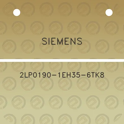 siemens-2lp0190-1eh35-6tk8