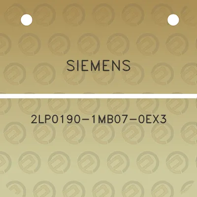 siemens-2lp0190-1mb07-0ex3