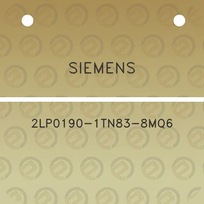 siemens-2lp0190-1tn83-8mq6