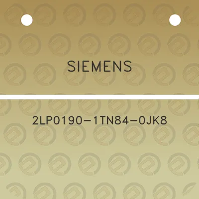 siemens-2lp0190-1tn84-0jk8