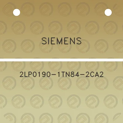 siemens-2lp0190-1tn84-2ca2