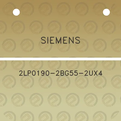 siemens-2lp0190-2bg55-2ux4