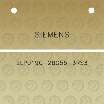 siemens-2lp0190-2bg55-3rs3