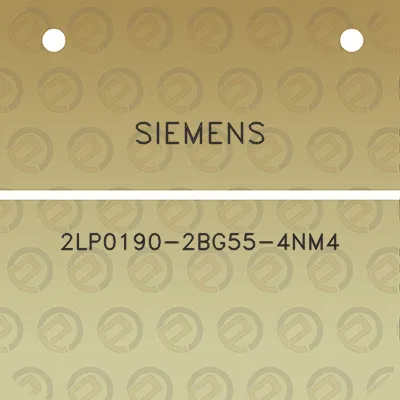 siemens-2lp0190-2bg55-4nm4