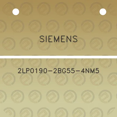 siemens-2lp0190-2bg55-4nm5