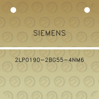 siemens-2lp0190-2bg55-4nm6