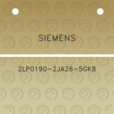 siemens-2lp0190-2ja26-5gk8