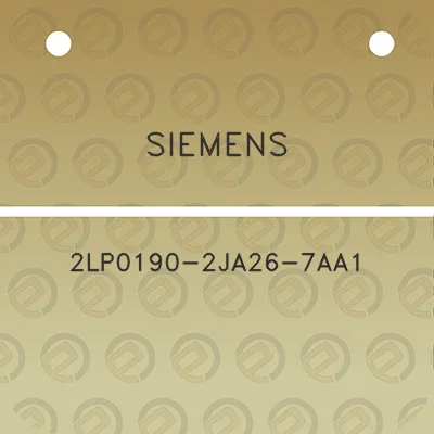 siemens-2lp0190-2ja26-7aa1